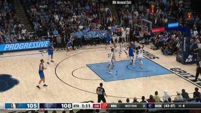 [Highlight] Kyrie Irving goes 0/3 on possessions defended by JJJ in the clutch. The Grizzlies held the Mavericks to 0 FGM in the last 5 minutes to secure the comeback win