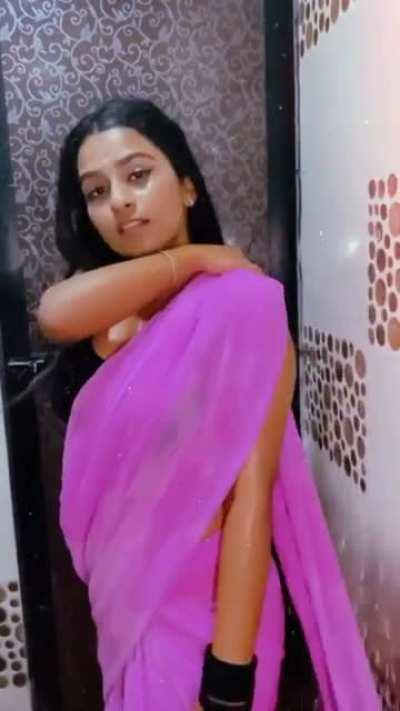 Wet Saree