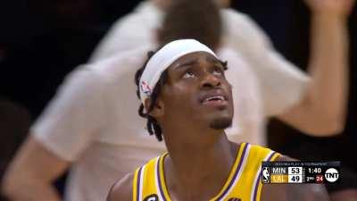 [Highlight] Vando with a huge block on KAT that gets incorrectly called a goaltend