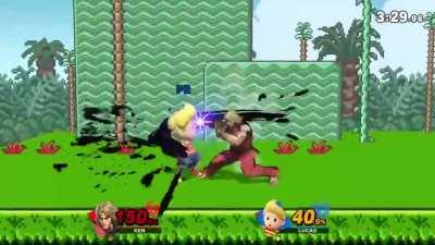 Never Give Up! Especially when your opponent is at kill percent! A whole... 19%. Huh. Ken is busted.