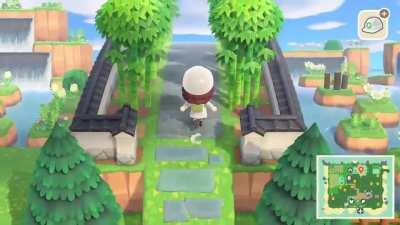 im super proud of this land bridge i made & the surrounding area!!!