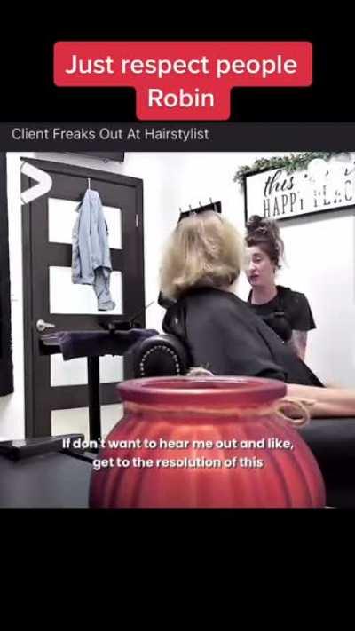 the Karen named Robin