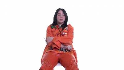 Billie: Dont bodyshame me. Also Billie: