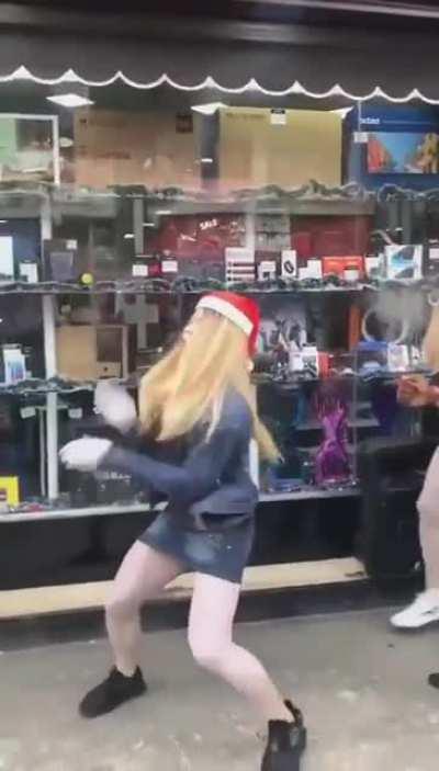 Deadpool vs White Chicks in a funk battle, that's it