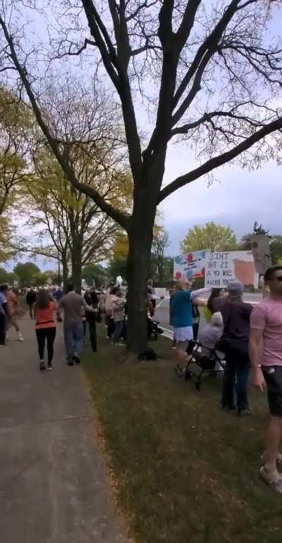 No Kings Protest- Buffalo Grove 10/18