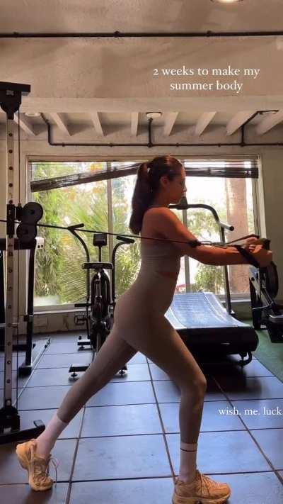 Getting summer body ready 