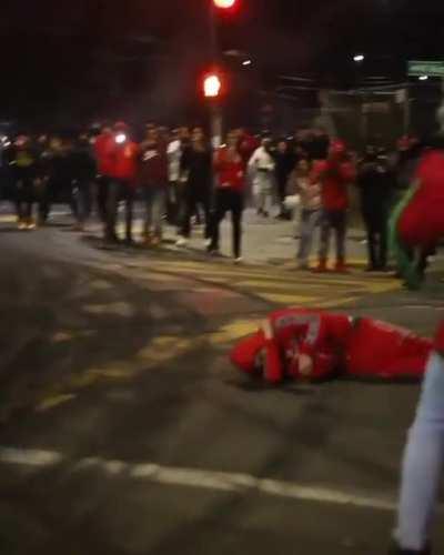 Another episode of get back or get smacked