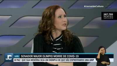 Natália Pasternak comenta impacto da morte de Major Olimpio: