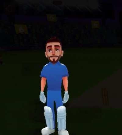 Virat Kohli after realising that there will be no debutant in 3rd test match.