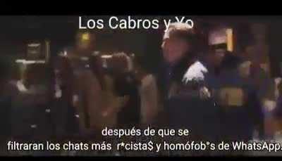 el grupo de whatsapps del team ...nadie sabe lo que pasa ahi