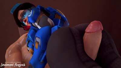 Tracer Thighjob (Lt. Flapjack)