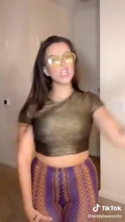 Is that a hole in her pants