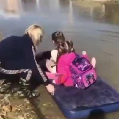 Boarding the ship goes well