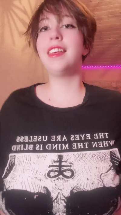 I'm usually shy at first, but once you see me flash you're in for a treat ;)