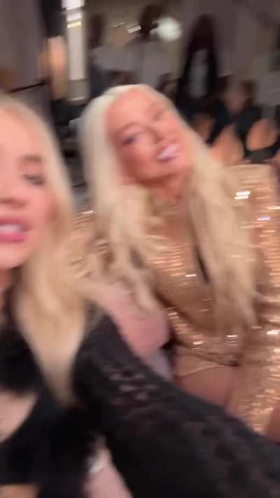Sabrina Carpenter & Christina Aguilera