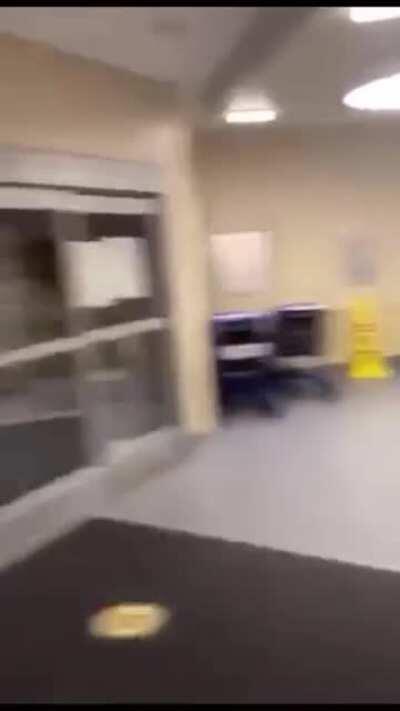 Kevin entering Sibley Medical Center’s ER at night failing to realize patients don’t get treated in the lobby or hallways.