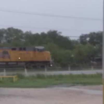 “It’s illegal to put coins on the railroad tracks because you can cause a derailment”