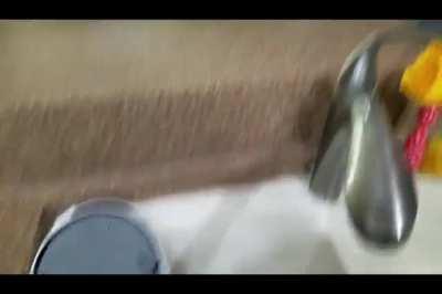 Soap Bubble floats in place for over a min?!