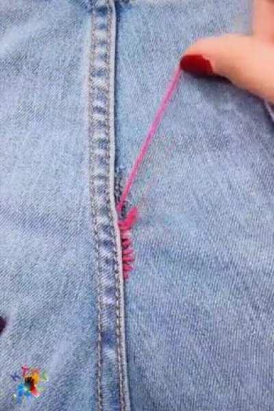 How to fix your jeans