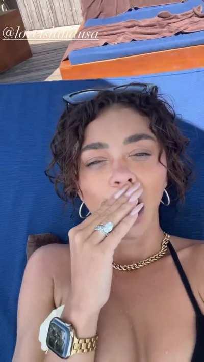 Lounging IG story 8/18/2023