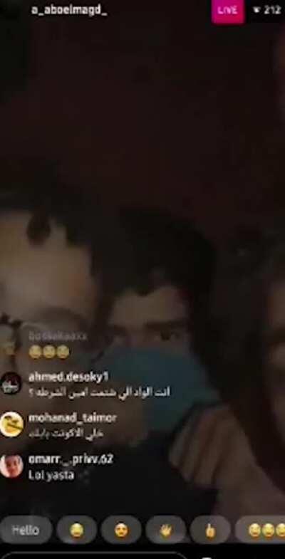 فيديو جديد للطفل بتاع العربيه مع صحابه، بعد اخلاء سبيله، 