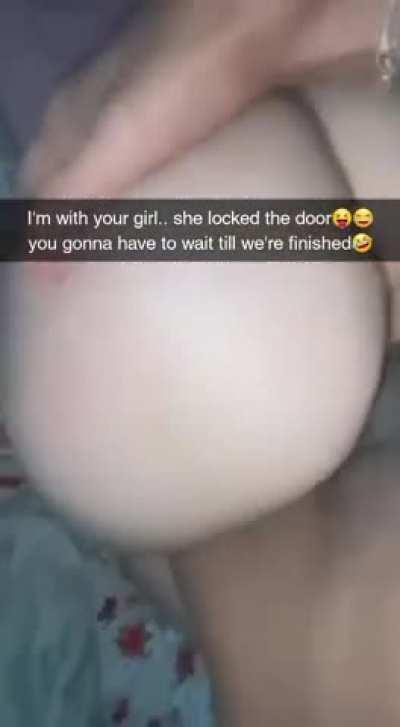 She locked her boyfriend out