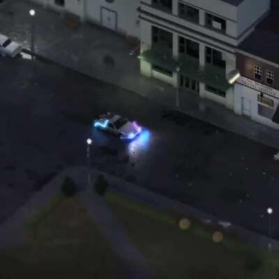 Nice little Back to The Future Animation (by Lucas Ribeiro)