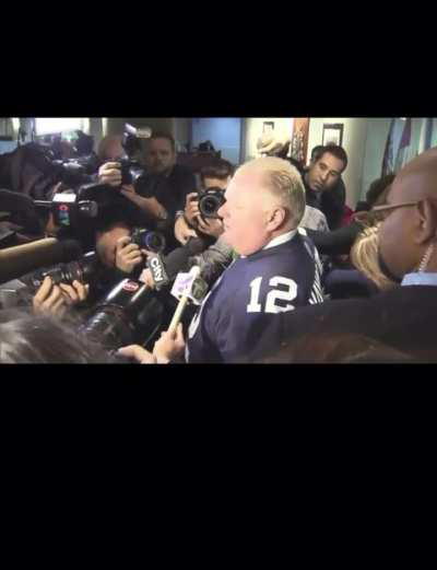 When Rob left us with the biggest diss track in Toronto history. Olivia Gondek go bathe! We miss you Rob! A Canadian heritage moment 