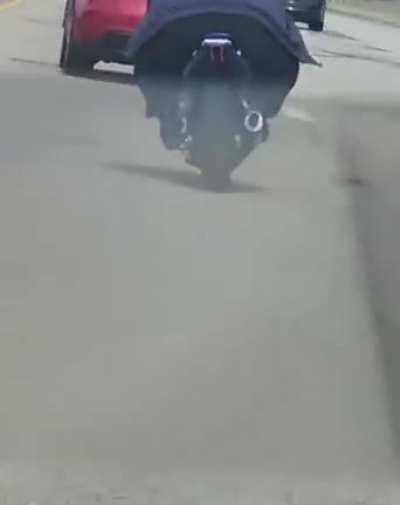 Impressive wheelie