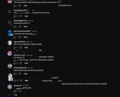 average popular MM song comment section: