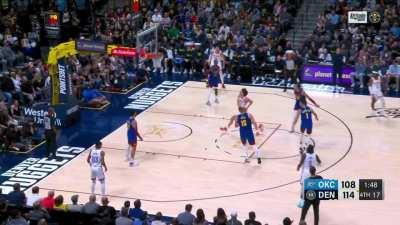 [Highlight] Michael Porter Jr. locked in on defense against Josh Giddey