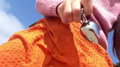 Ass so clean it tastes like nothing