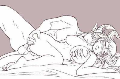 Succubus and Incubus are prohibited from meeting. Now they know why: it's been three days and they haven't stopped for a second.