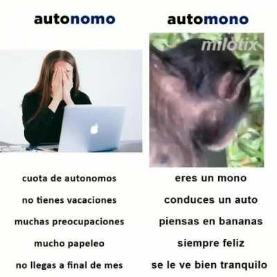 Bua es que ojalá ser automono