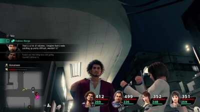 Berserk reference in Yakuza?