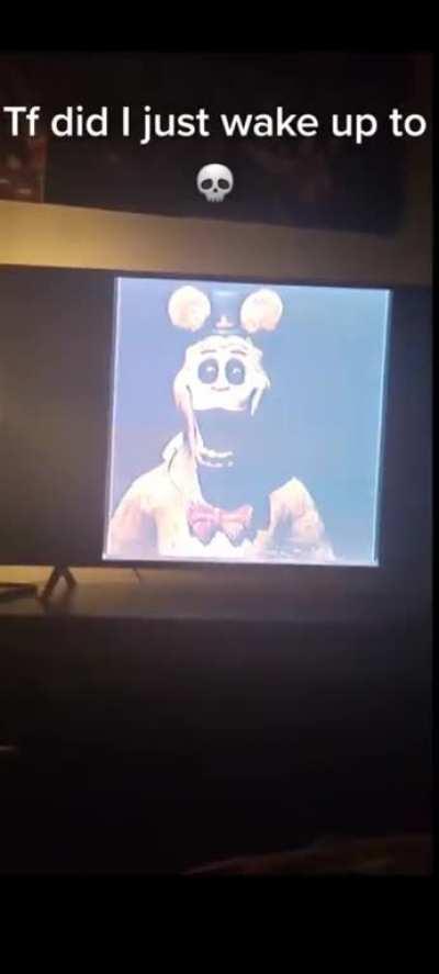 I was trying to sleep