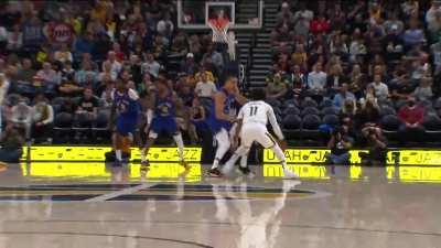 [Highlight] Royce O'Neale reaches a sprint speed of 16.7 mph for the chase down