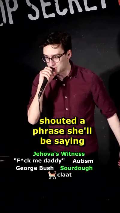 He turns random crowd words into a freestyle gangster rap 🤯