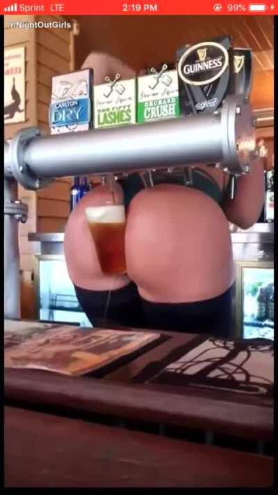 Australian Bar Girl With Special Skills