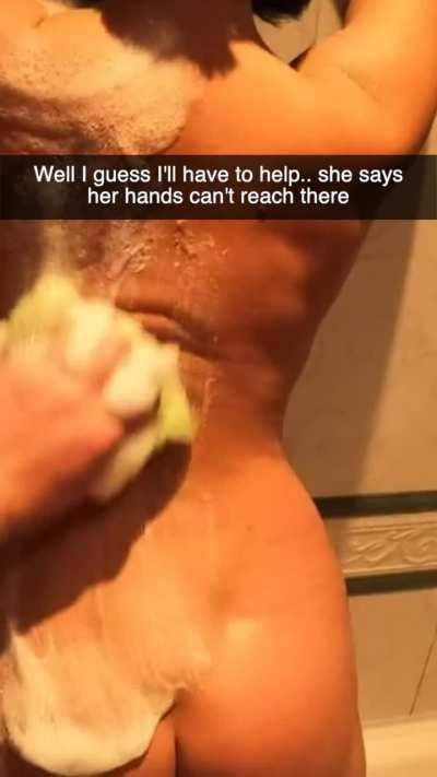 Mom called while taking a bath