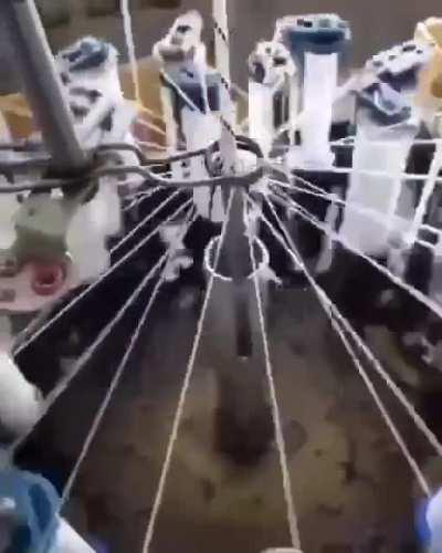 Процесс создания шнурков