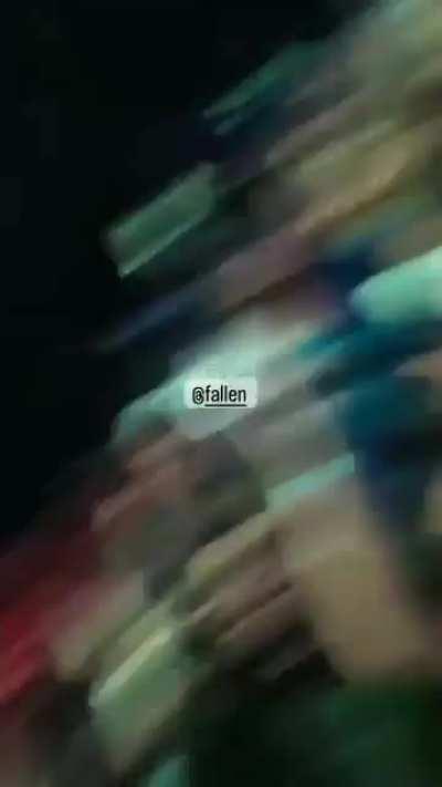 Fallen with drums in the middle of the Crowd at IEM Rio Major 😂