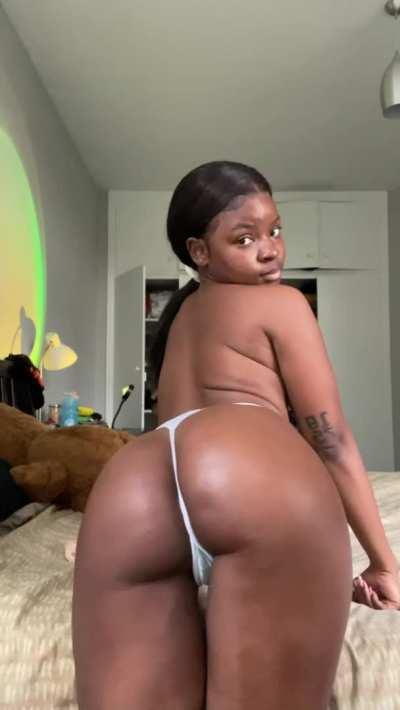 I hope my ass makes up for my small front