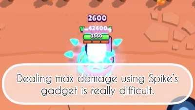 How to deal maximum damage with Spike 🌵 (both attack and gadget)