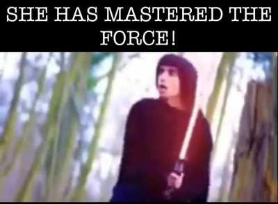 The force is strong with this one