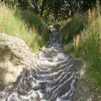 First simulation using flip fluids