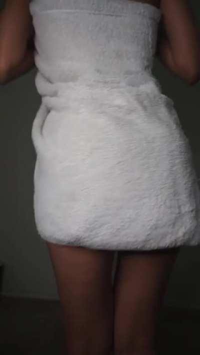 If I catch you starting as I get out of the shower, this is what you can expect.