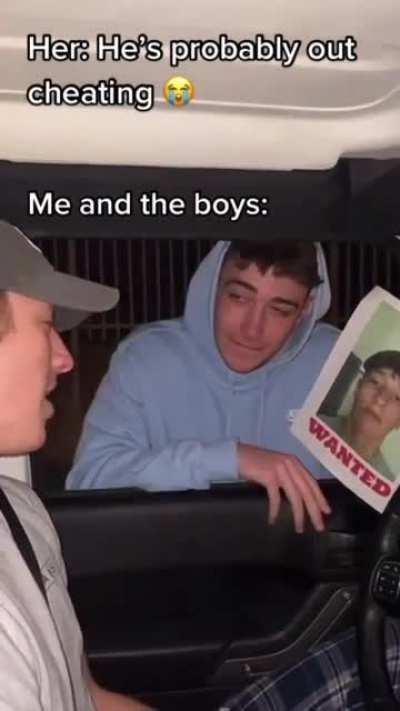 His hands were going somewhere...