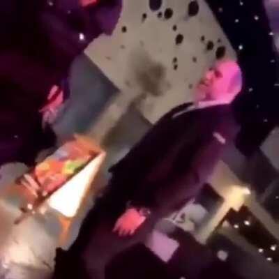 He really is a freak