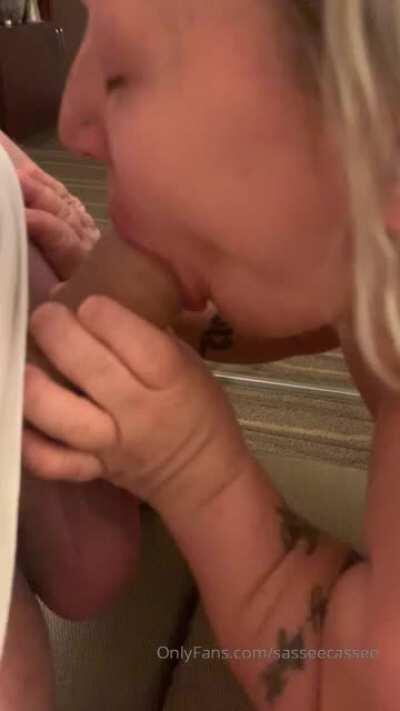 Sassee small blowjob